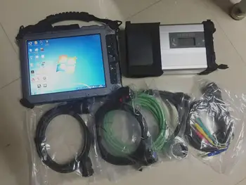 

MB Star C5 Laptop ix104 Rugged Tablet 8G i7 Newest V2019.12 Software DTS Mb SD Connect C5 MB star Car & Truck Diagnostic Tool