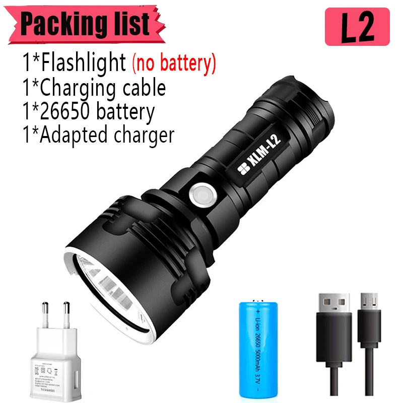 usb rechargeable led torch USB Rechargeable LED Flashlight L2 P70 High power Strong light Field Rescue Outdoor waterproof camping runnning Night Fishing best flashlights for police Flashlights