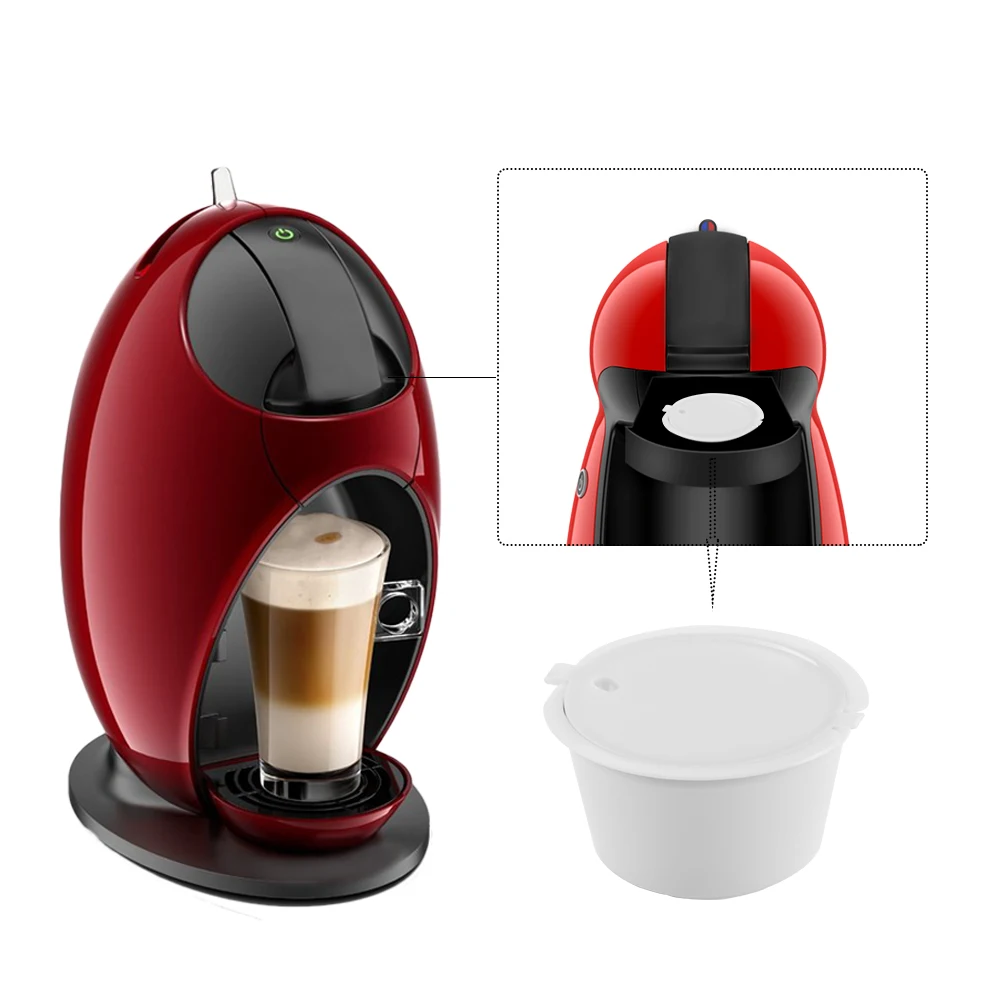 3 шт. многоразовые Nescafe Dolce Gusto Кофе капсулы фильтры для кофейных таблеток чашка для многоразового использования Dolci густо кофейник с воронкой Чай корзины