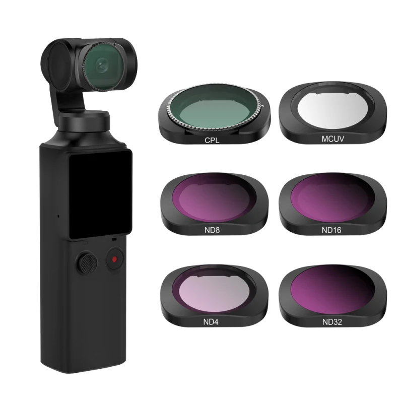 Optional Camera Lens Filter for DJI Spark Filter MC UV CPL ND2 ND4 ND8 N16 ND16 Polarizer Filter for DJI Spark Accessories ND8