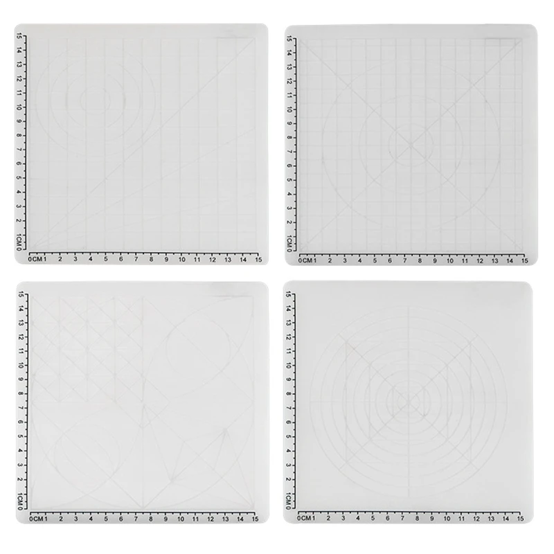 

Silicone Mat 3D Pen Accessory Children Drawing Board Template Kids Educational Tools white