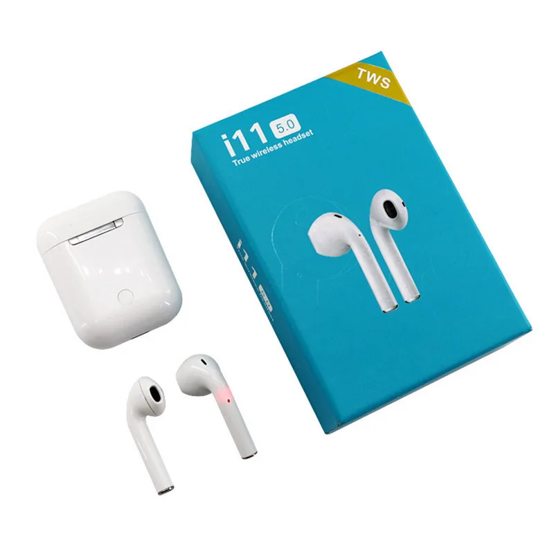 

i11 tws Bluetooth Headset Wireless Earphones Bluetooth 5.0 Mini Wireless Earbuds For iPhone Xs 8 7 Xiaomi Samsung S9 Huawei P20