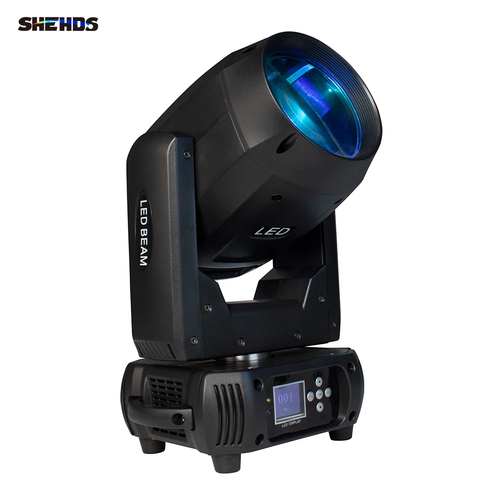 Testa Mobile LED SHEHDS 180W - Effetti Prisma, Gobo, Colori, Zoom, Per DJ, Discoteche E Matrimoni