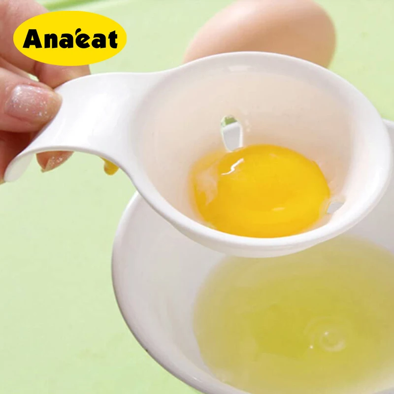 

ANAEAT Kitchen Eggs Tool Egg Yolk Separator Food-grade Egg Divider Protein Separation Hand Eggs Gadgets Kitchen Accessories
