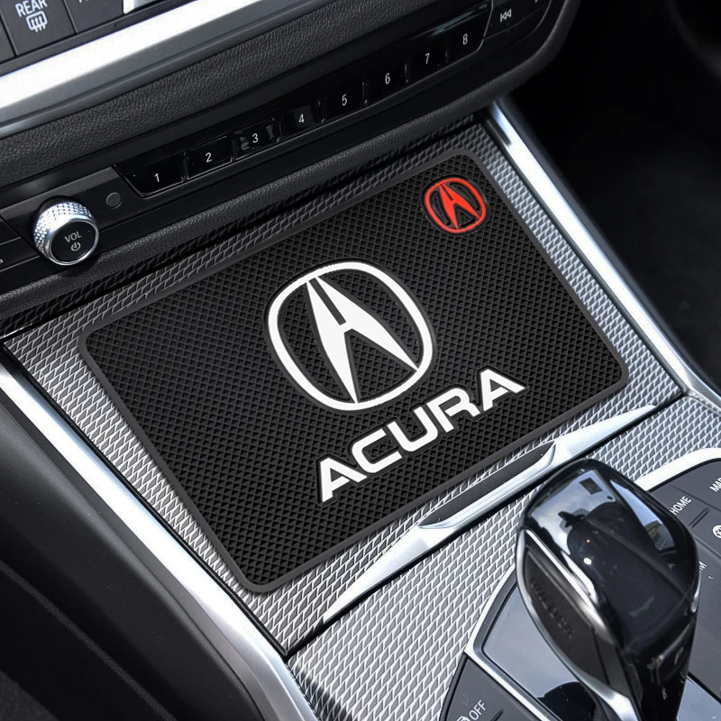 

Car Logo Ornament PVC Anti-Slip Mat Sticky Pad Anti-slip Pad gel Mat for MDX ILX TL RL RDX ZDX TLX RLX TSX NSX