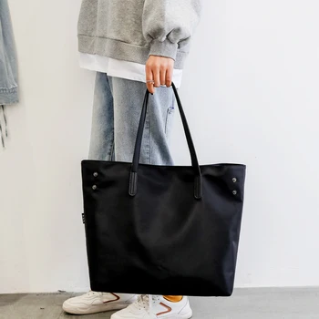 

New high quality Nylon Retro Large size Capacity women Handbags Shoulder Bags Womens Tote Shopping Bags