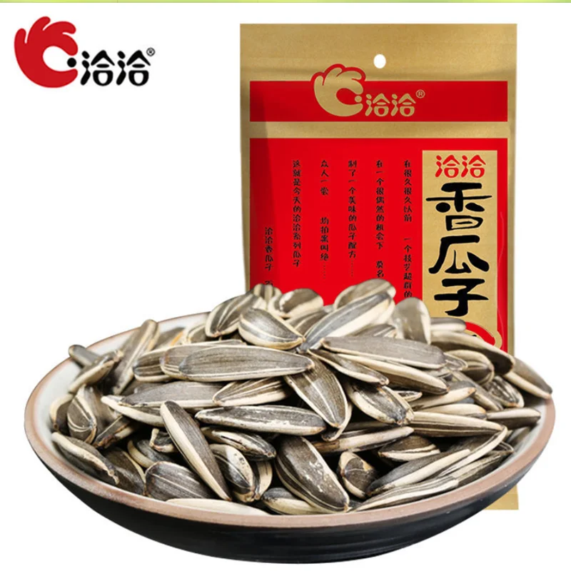 QiaQia GUAZI sunflower-seeds26g * 4 пакетика/55 г 2 пакетика для офиса и отдыха закуски развлечений