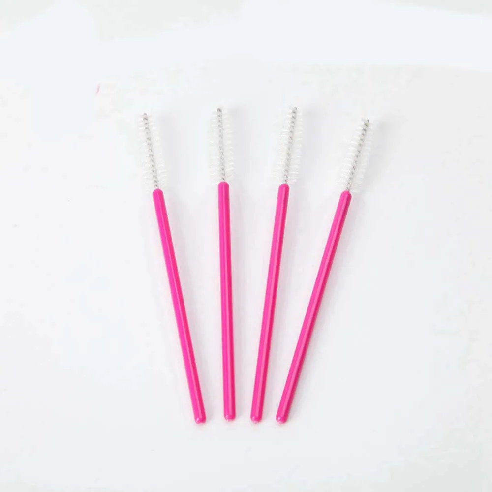 50 шт. кисти для макияжа одноразовая щеточка ресниц тушь палочки аппликатор