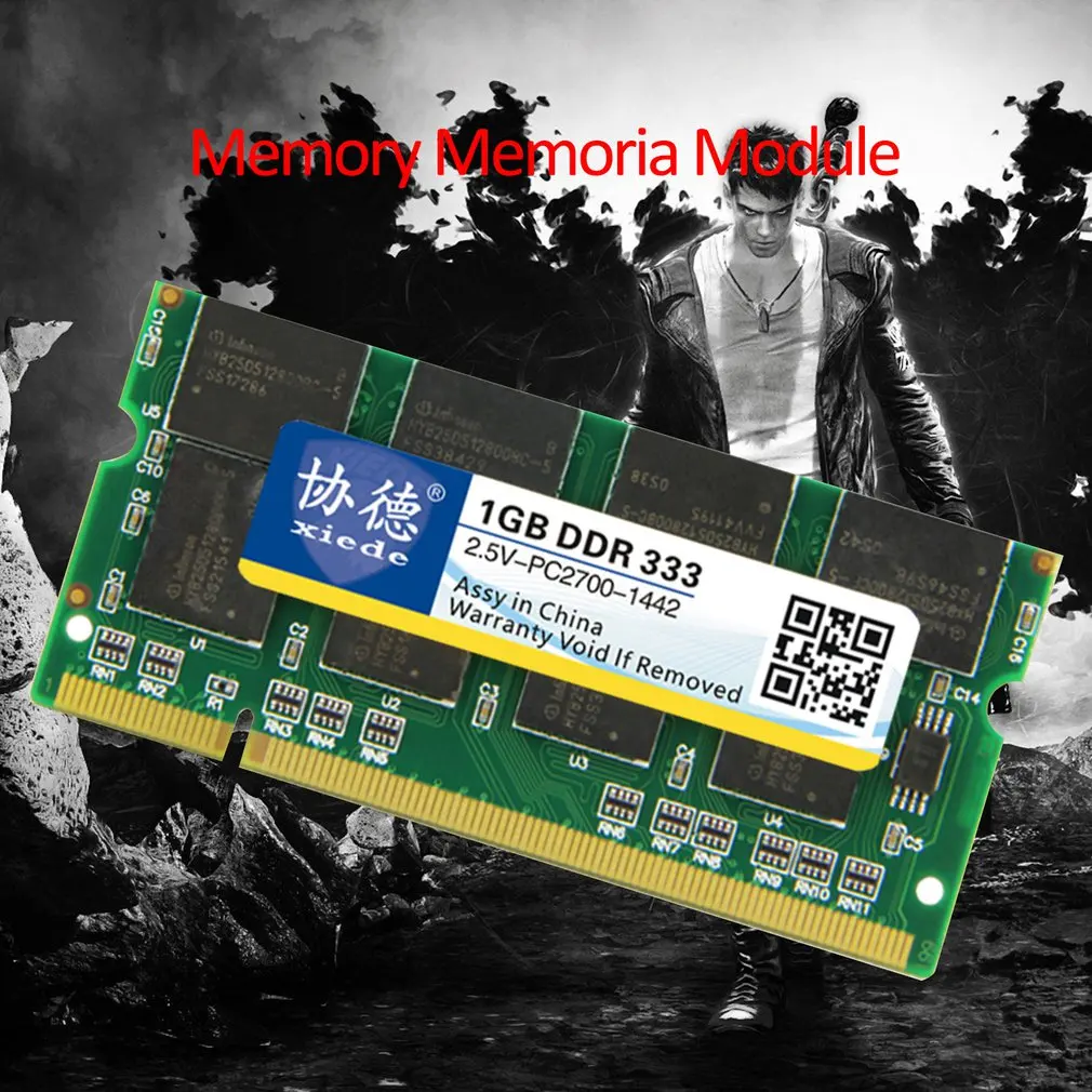 Xiede DDR 333 1G ноутбук ПК память модуль PC-2700 совместим с процессором Intel и процессором AMD