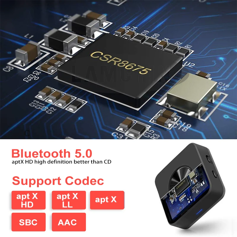 4 в 1 Bluetooth передатчик приемник беспроводной аудио адаптер Bluetooth V5.0 Аудио ТВ оптический Волоконно-оптический адаптер
