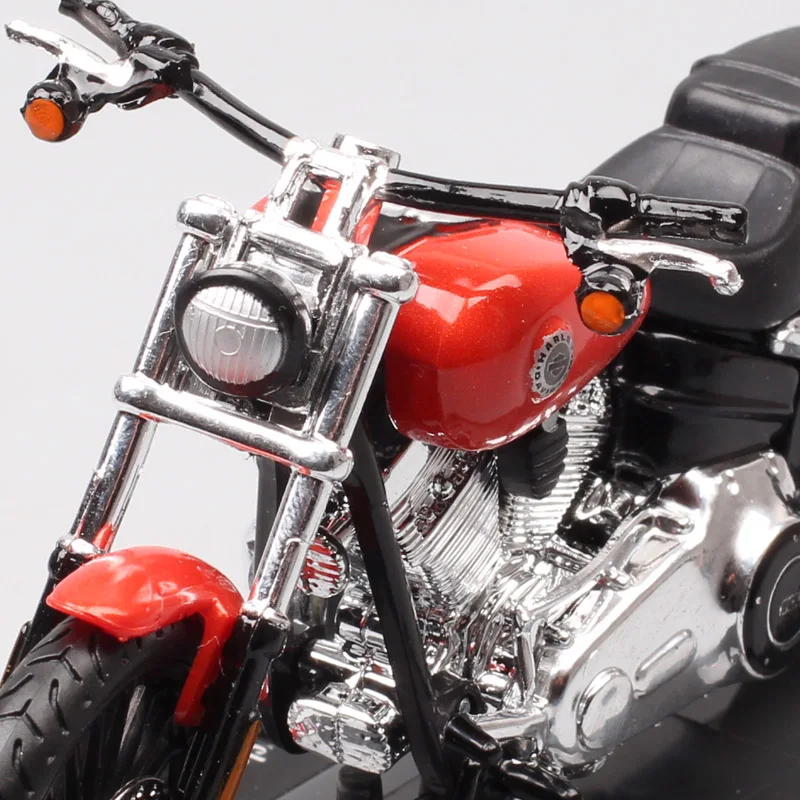 1/18 весы maisto HD Breakout softail мотоцикл литой автомобиль игрушка миниатюры для детской коллекции спортивный велосипед Красный