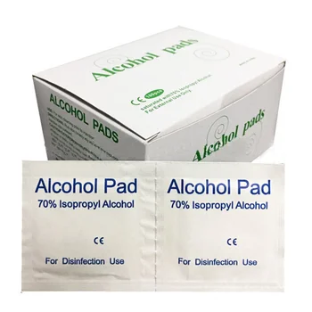 

100pcs Disposable Wipes Disinfection Pad Tablets Sterilization Cotton Sheets for Outdoors Home