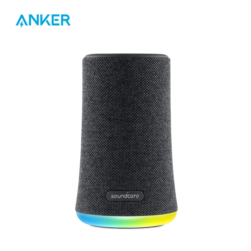  Мини динамик Anker Soundcore Flare, уличная Bluetooth колонка, водонепроницаемость IPX7 для вечеринок на открытом воздухе 