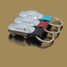 Поперечная граница для детектора денег легкий брелок Металлический брелок для ключей ремесла настраиваемый стерео подвеска брелок