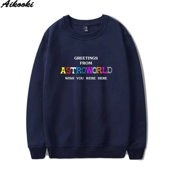 

Explosive Flash Koop Hoodies Print ASTROWORLD Hoodies Mannen/Vrouwen Hip Hop sweatshirt Hooded Mannelijke Kleren Imaginative Top