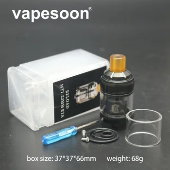 

New Arrival Relod MTL 22mm RTA Tank 2ml capacity for Vape Vaporizer for 510 e-Cigarette Box Mod 3 Colors Fast Shipping