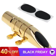 Профессиональный позолоченный металлический альт саксофон мундштук 7 тон Eb для джазовой музыки Музыкальные инструменты Запчасти и аксессуары