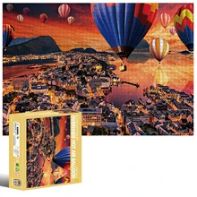 Puzzle 2000 pièces en forme de ballon, jouet de qualité supérieure, flambant neuf, en vogue, défi Impossible, jeu de cerveau, offre spéciale