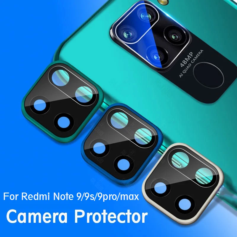 For Redmi Note Pro Max Camera Cover Camera Lens Metal Glass For