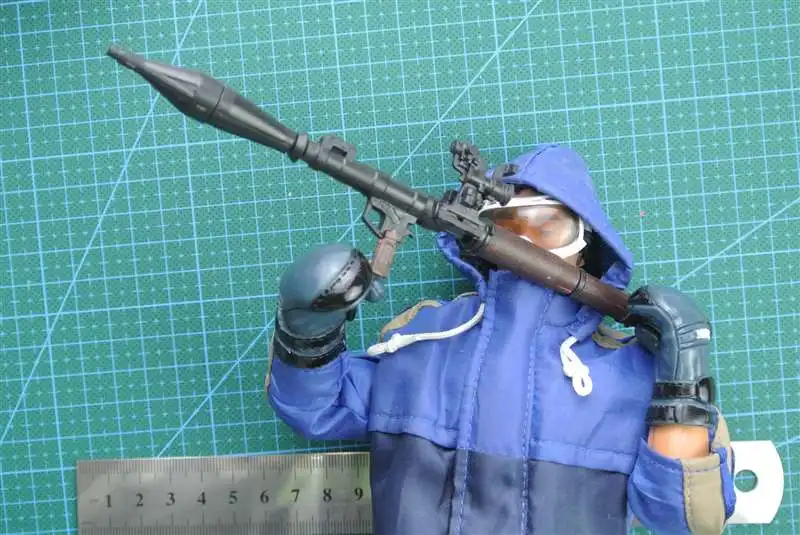 Модель военного пистолета с антирезервуаром ролевая игра 1:6 покрытием