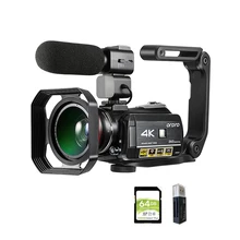 Videocamera videocamera digitale 4K Ordro AC3 YouTube rugby videocamere Vlog Filmadora con stabilizzatore per microfono