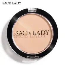 SACE LADY матовая пудра для макияжа, прессованная, полупрозрачная, натуральная косметика, Длительное Действие, контроль жирности, компактная Косметика TSLM1