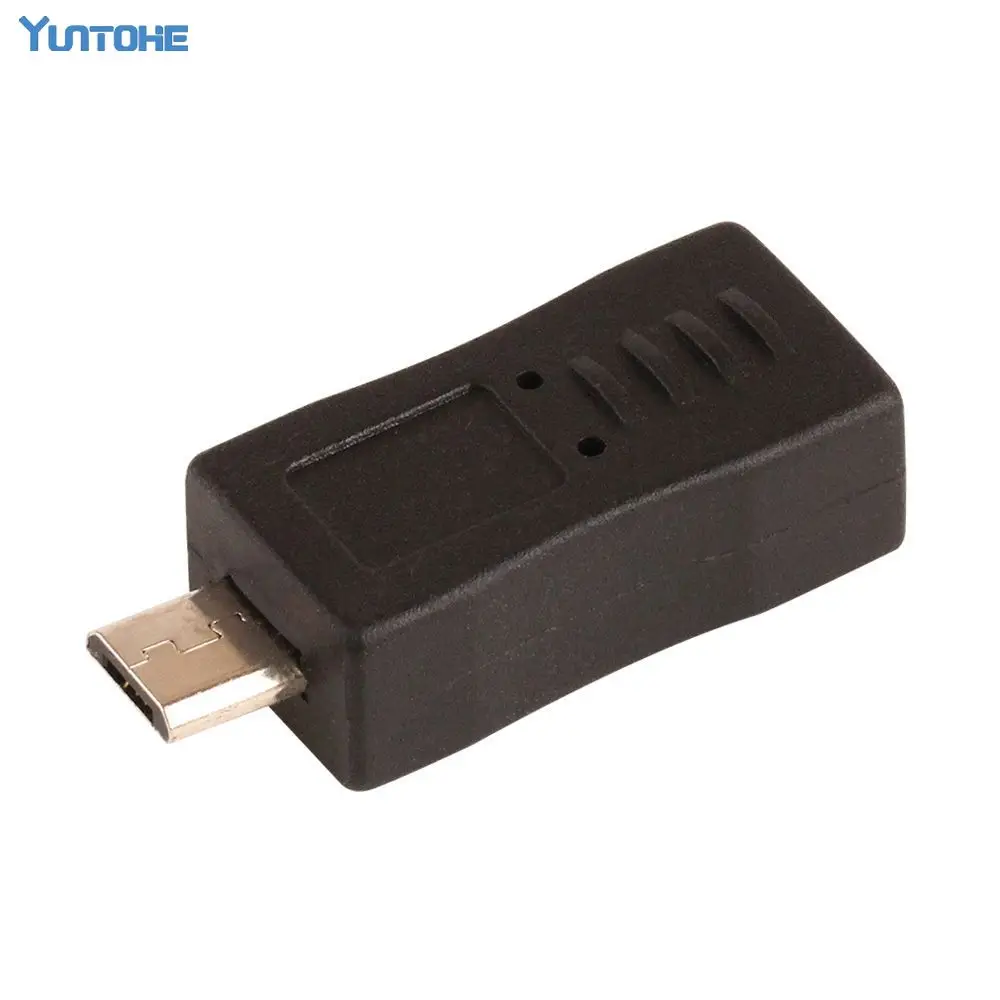 ZJT21 Micro USB Connector Coupler 5 Pin 2.0 Male Plug to Female Jack Socket Extension Adapter 100pcs/lot |
