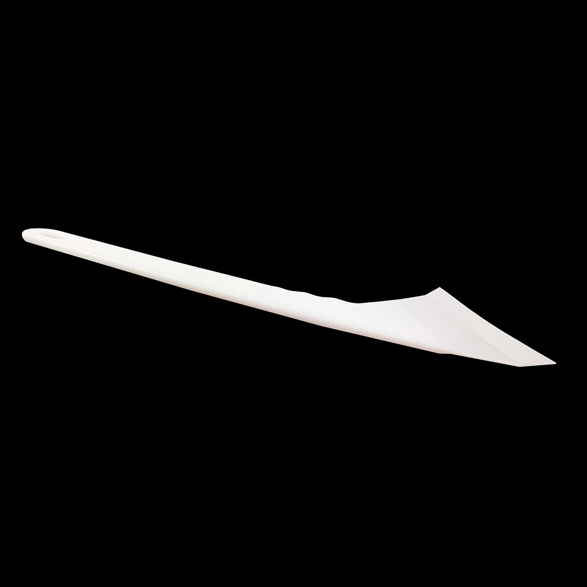Car Wrapping Scraper Tool White Long Handle Squeegee with Curve Edge for Vinyl Film Car Wrap Window Tint Tools Auto Car Wrapping Plastic Scraper B44