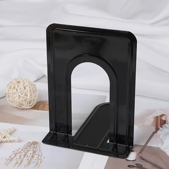 

Colourful Anti-skid Metal Bookends Shelf Book Case Suited for Home and Office Practical Bookends Stationery