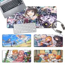 

Dropshipping Princess Connect ReDive Mouse Pad Gaming MousePad Large Big Mouse Mat Desktop Mat Computer Mouse pad For Overwatch