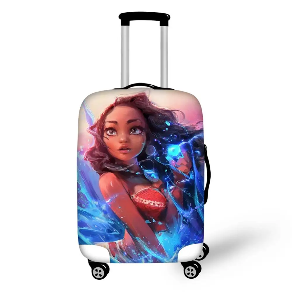 HaoYun дорожный багажный чехол Moana Vaiana Princess с рисунком, чемодан, чехол с мультяшным дизайном, эластичный пыленепроницаемый и водонепроницаемый протектор