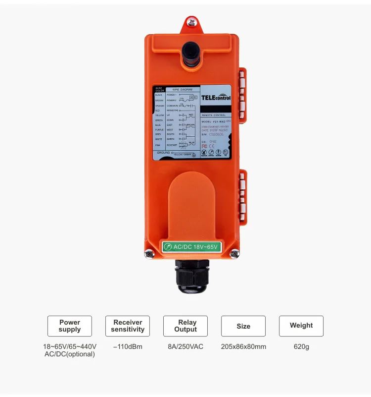 6 única velocidade sem fio interruptor controlador