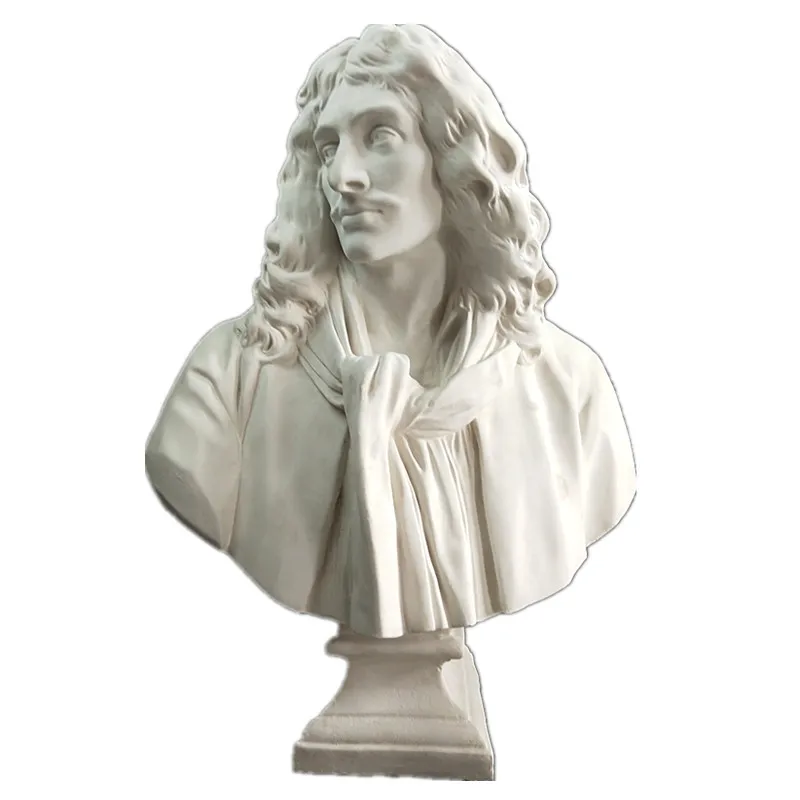Мини гипсовая статуя Moliere Marcus Junius Brutus Caepio Ariadne скульптура для театрализованного