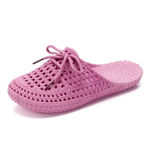 woman slippers massage indoor slippers women shoes casual solid hole sandals 2022 hot sale ladies sandal shoe plus size