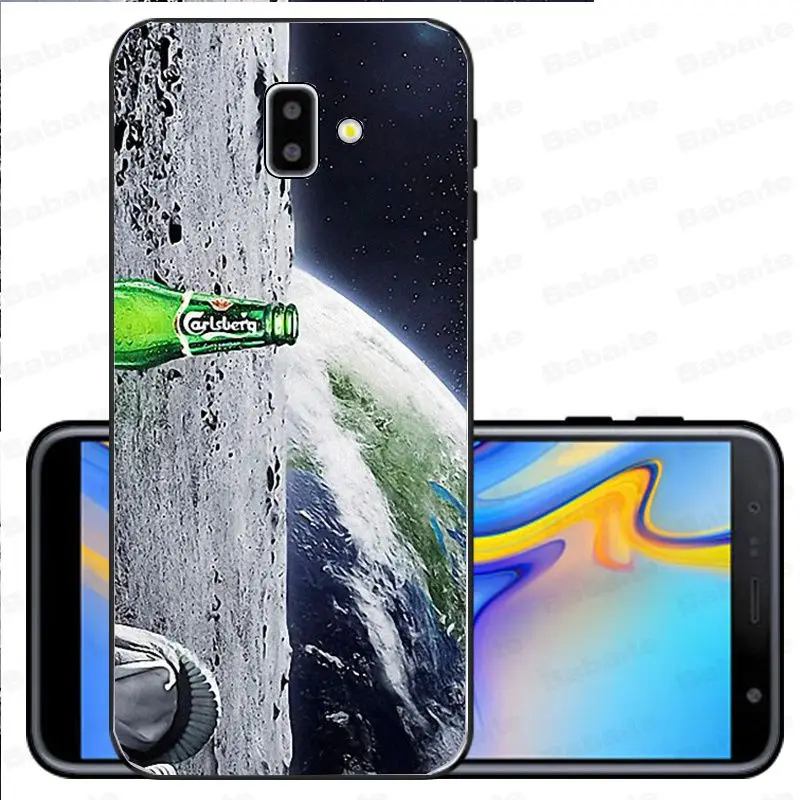 Black With White Moon Stars Space Astronaut