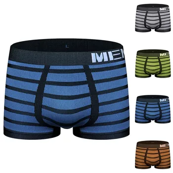 

Men's Soft Camouflage Boxers breathable Men Underpants Knickers Boxer Shorts Sexy Underwear Men Quick Dry Sexy Solid Color Boxer