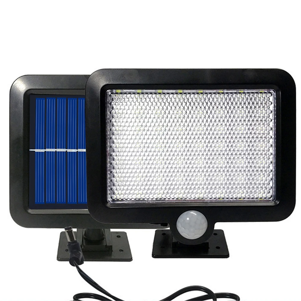

56LED Waterproof ABS Outdoor Solar Power Motion Sensor Light Garden Security Lamp For BBQ Camping
