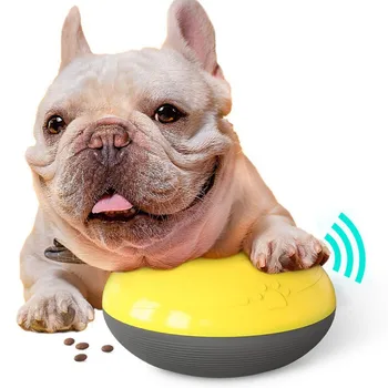 

Pet Molar Chewing Toys Dog Vocal Leakage Feeder Toys For Dog Small Sound Ball Dog Accessories Puzzle Slow Food Bowl Pet Product2