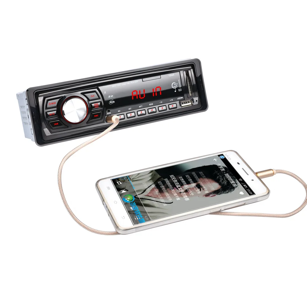 Универсальный аудио Dvd Автомобильный MP3 плеер Радио fm модулятор 12 в U диск bluetooth