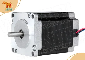 

4-Leads High Quality Nema 23 Stepper Motor 320oz-in,4.0A CNC 57BYGH840D8 wantaimotor