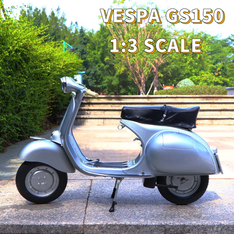 Vespa Gs150 1:3 Scale Diecast Modern Scooter Model Rare Collection /gift  /entertainment /display - Electronic Pets - AliExpress