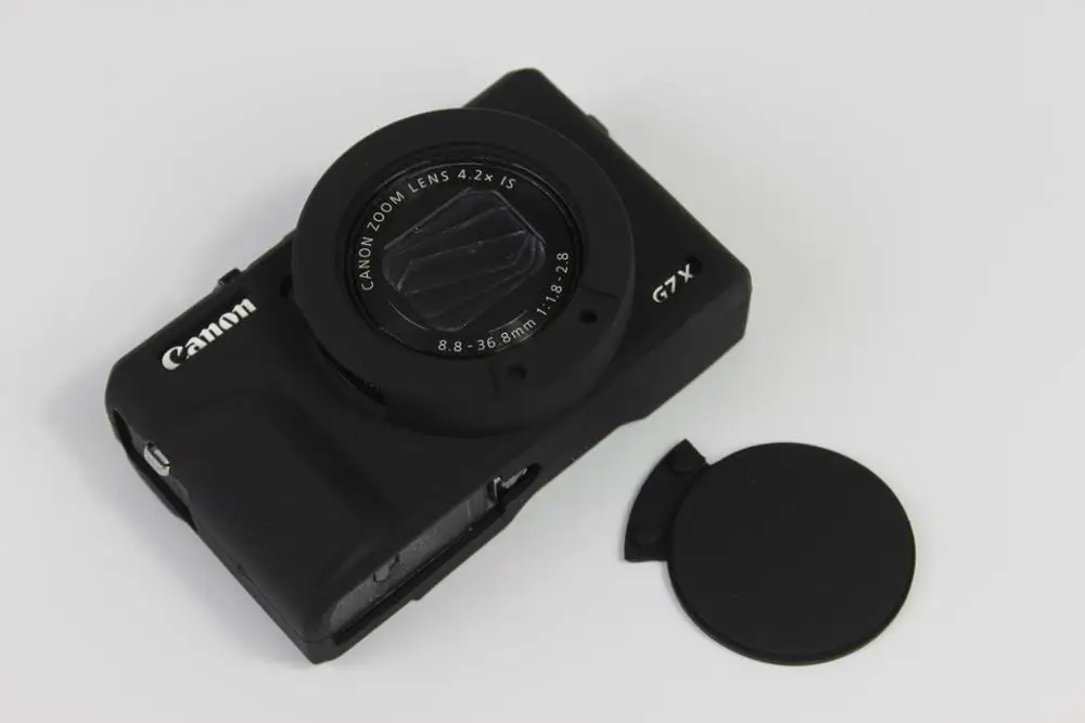 Nuovo Caso Del Silicone Della Macchina Fotografica Per Canon G7Xii G7X Ii G7X Mark 2 G7X Iii G7X3 G7X Mark 3 Di Protezione In Gomma Sacchetto Della Co