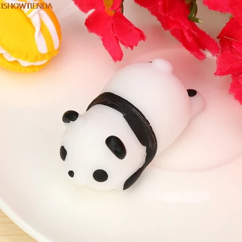 

Cute TPR Mochi Squishy Panda Squeeze Toy Healing Fun Kids Kawaii Stress Reliever Decor Fun Joke Gift Squishy Toy Drop Shipping