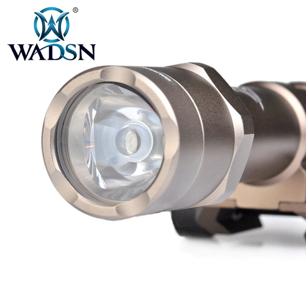 Тактический фонарь WADSN M600B MINI SCOUT LIGHT M600 Softail Torches 560 люменов Arme Lampe WNE04056 подсветка для оружия
