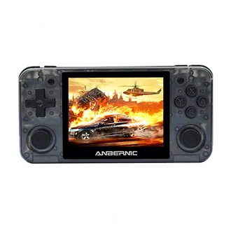 

Powkiddy New RG350P Retro Handheld Game Console Double Joystick Open System Support TF Card For PS1 CPS1 2 Children Game Gift