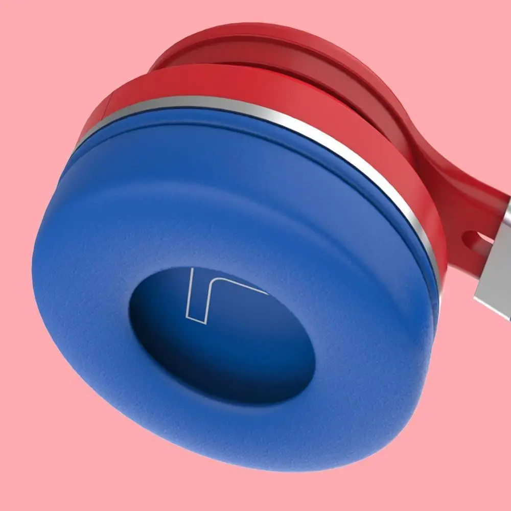 Bluetooth 5 0 Earphone LED Cat Ear Stereo Headphones Support With Plug Card Young Kids Mic People TF Headset 3 5mm A3X8