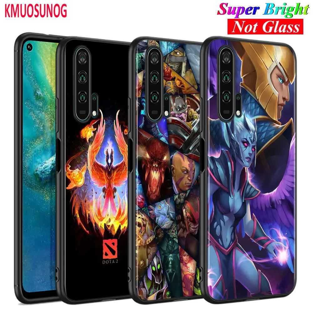 Черный силиконовый чехол для Huawei Honor 10i 9X 8X 20 10 9 Lite 8 8A 7A 7C Pro | Мобильные телефоны и