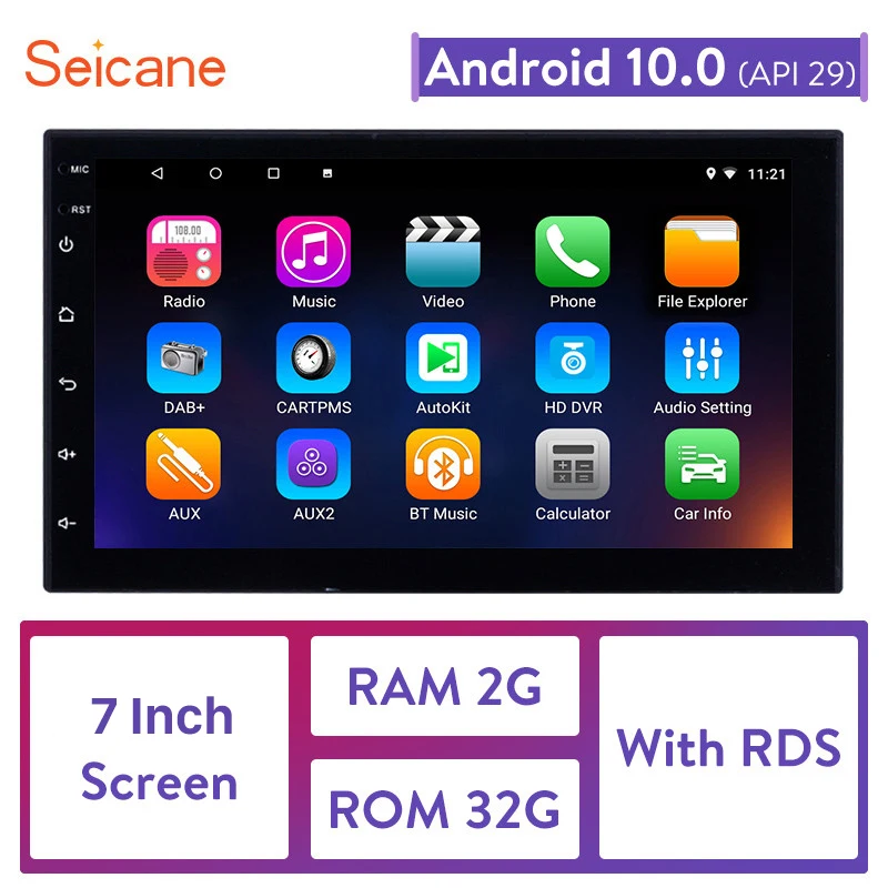 

Seicane Android 10.0 2Din Universal Car Radio GPS tools Multimedia Unit Player For VW Nissan Kia Honda Hyundai Stereo receiver