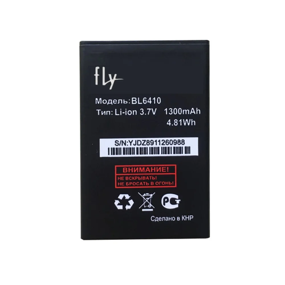 Сменный аккумулятор для Телефона FLY BL6410 1300 мАч литий-ионный TS111 | Мобильные