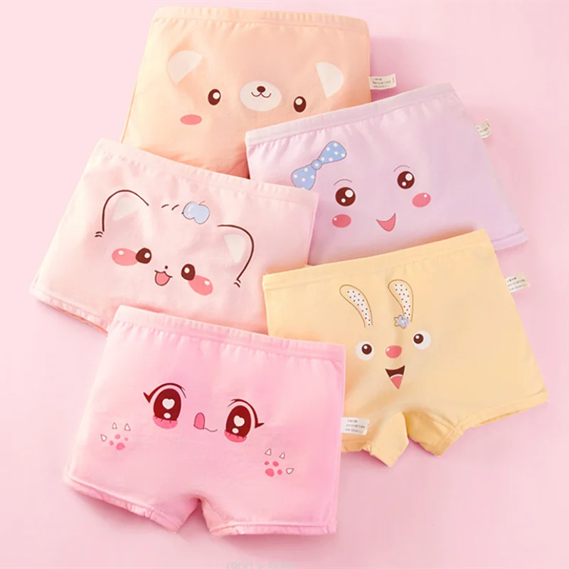 Panties Comfortable Girls Children  Underwear Toddler Girls Panties -  5pcs/lot Baby - Aliexpress